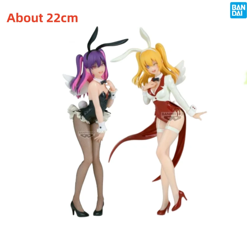 

Bandai в наличии, 20 см, 2,5 размерных соблазнительных туалетов и гламурных фиолетовых и желтых волос, статуя в стиле кролика, фигурка, модель игрушки