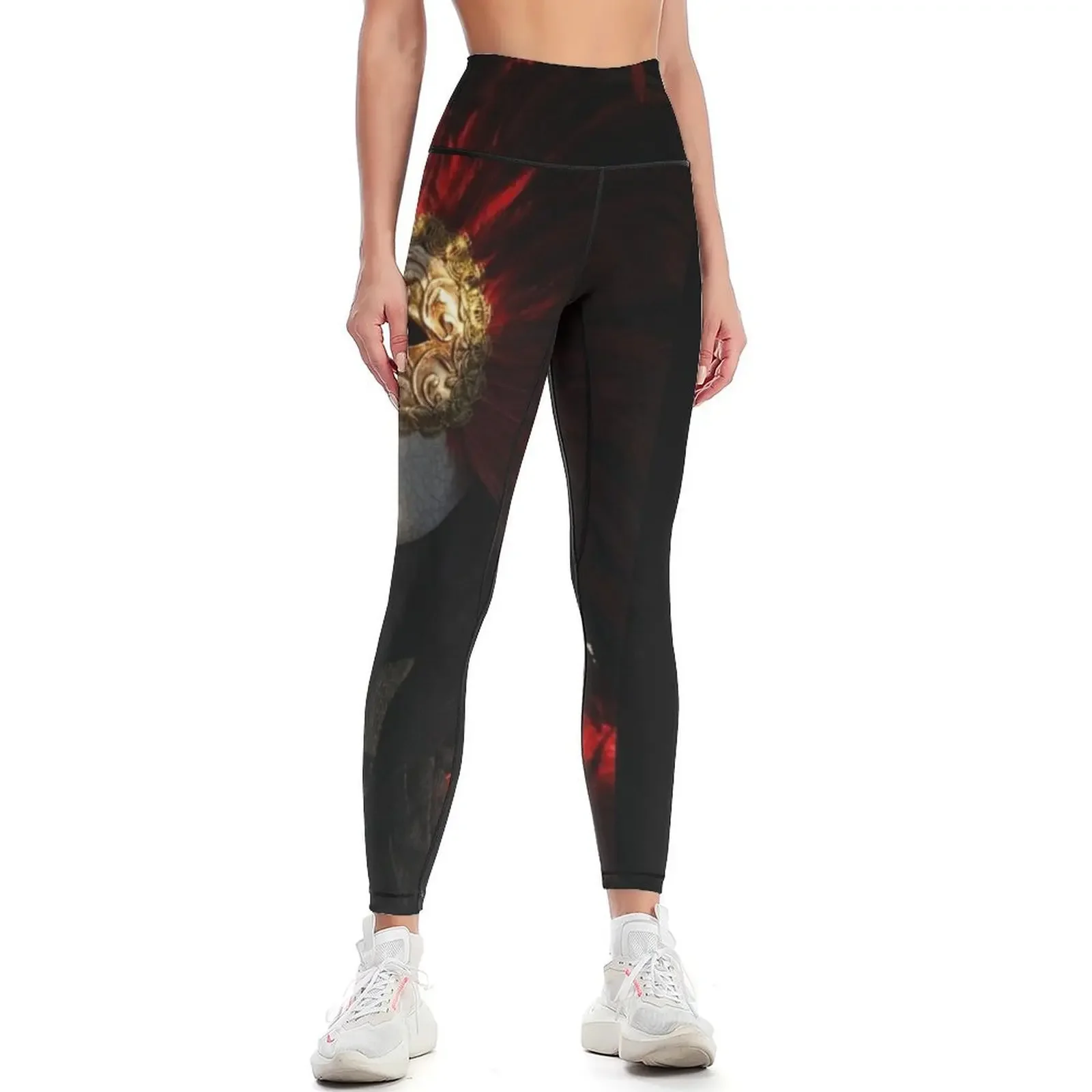 

Lady in red Leggings sports tennis for Women's sports pants gym sportswear woman gym clothing Womens Leggings