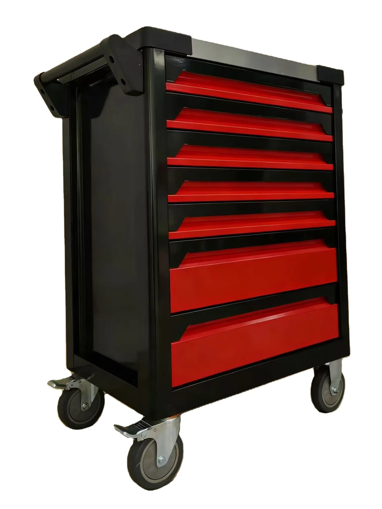 CE Certified 7-Drawer Professional Steel Roller Tool Cabinet 201-Pcs Mechanic Tool Sets Customizable OEM for Car Repair Workshop