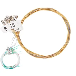 Brass Nylon 15/16/19/21/24 Strings For Lyre Harp Durable Replaceable Accessories Stringed Musical Instrument Parts With Numbers