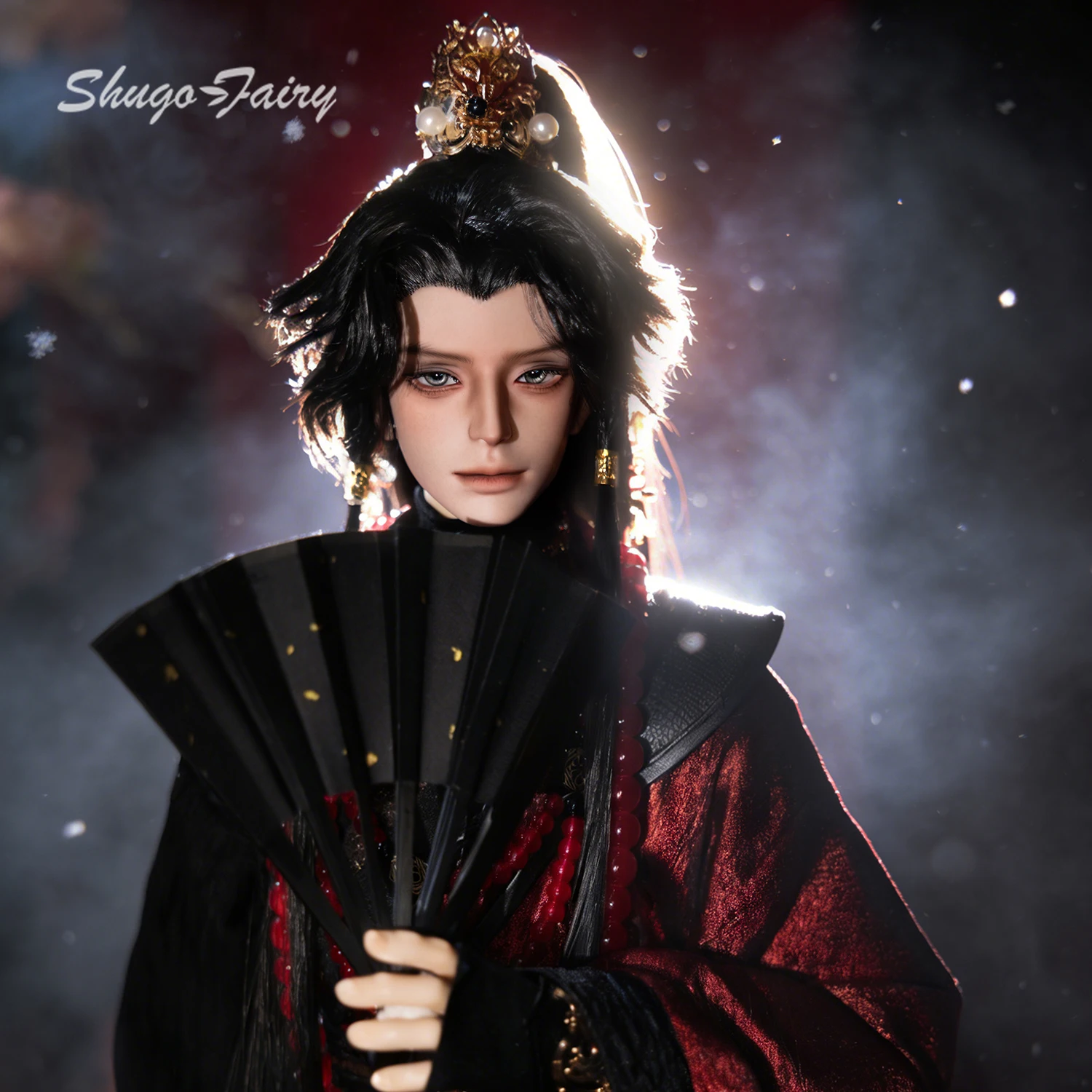 Shugafairy 1/3 BJD Jinnian A Uncle Full Set Oriental Swordsman LLS72 Body Handmade Resin Ball-Jointed Doll Outfit Accessories