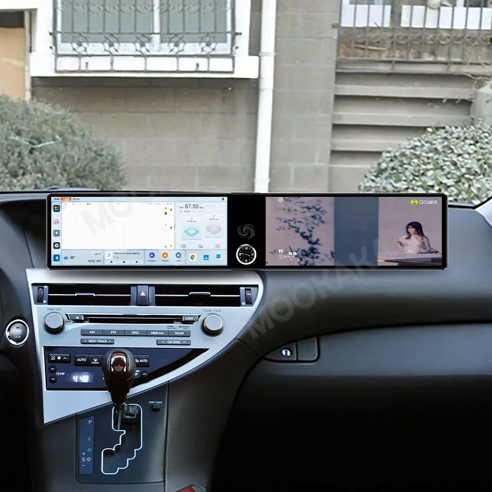 Android 13 Radio For Lexus RX 300 330 350 2003-2009 Dual Screen GPS Multimedia Navigation Stereo Receiver player IPS Head Unit