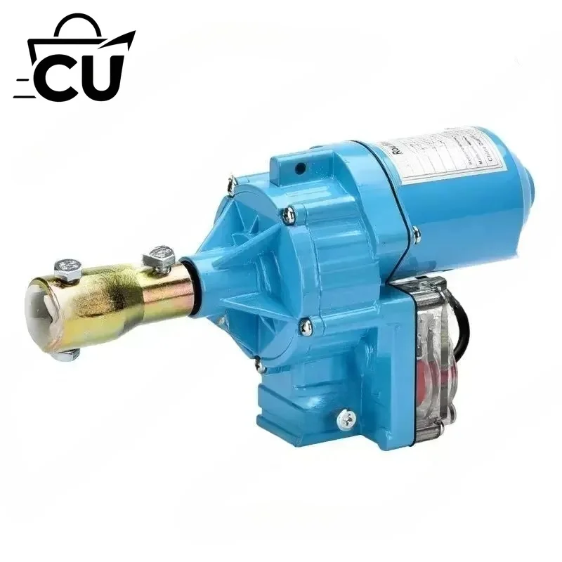 DC24V Electric Film Roller Greenhouse Roll Up Motor Electric Film Roll Machine Greenhouse Film Winding Machine 100W 100m 3.8rpm