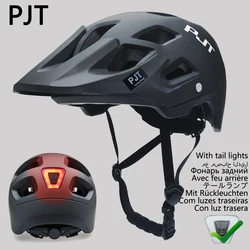 NEW 2024 Cycling Helmet With Taillight Bike MTB Men Women Outdoor Integrally-Molded Bike Helmet Ultralight Riding Bicycle Helmet