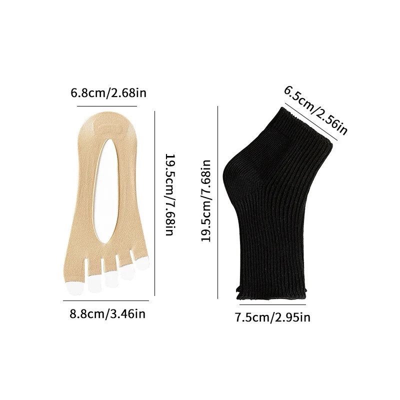 Ochrona Stóp przed UV 1 Para Nakładek na Stopy do Manicure Ochraniacze na Stopy do Żelowych Paznokci Lampa do Paznokci Nail Art Pielęgnacja Skóry Anty UV Rękawice Ochronne