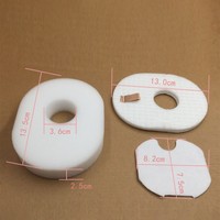 High Performance Foam Felt Filter Elements for Shark Rocket HV300 HV300W HV300C HV301C HV301 HV303 HV305 Pack of 8