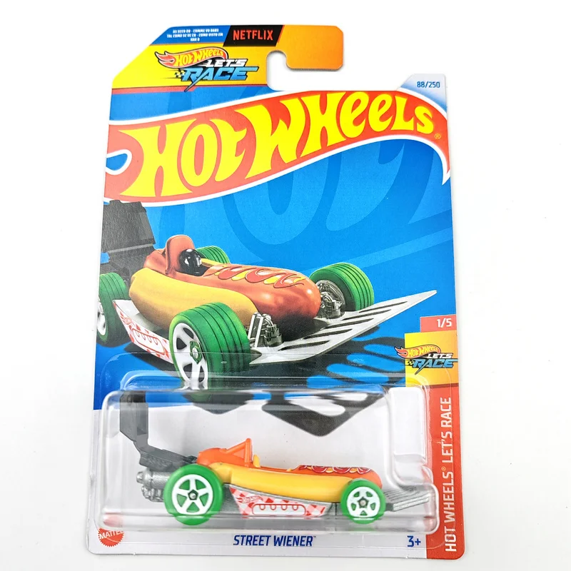 2024-88 Hot Wheels Cars STREET WIENER 1/64 Metal Die-cast Model Cars Toy Vehicles