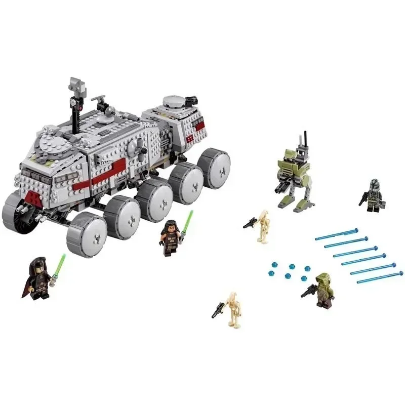 IN STOCK Movie 75151 Scene Turbo Tank Building Block Props Model Moc  DIY Children's Assembled Toys Birthday Christmas Gift