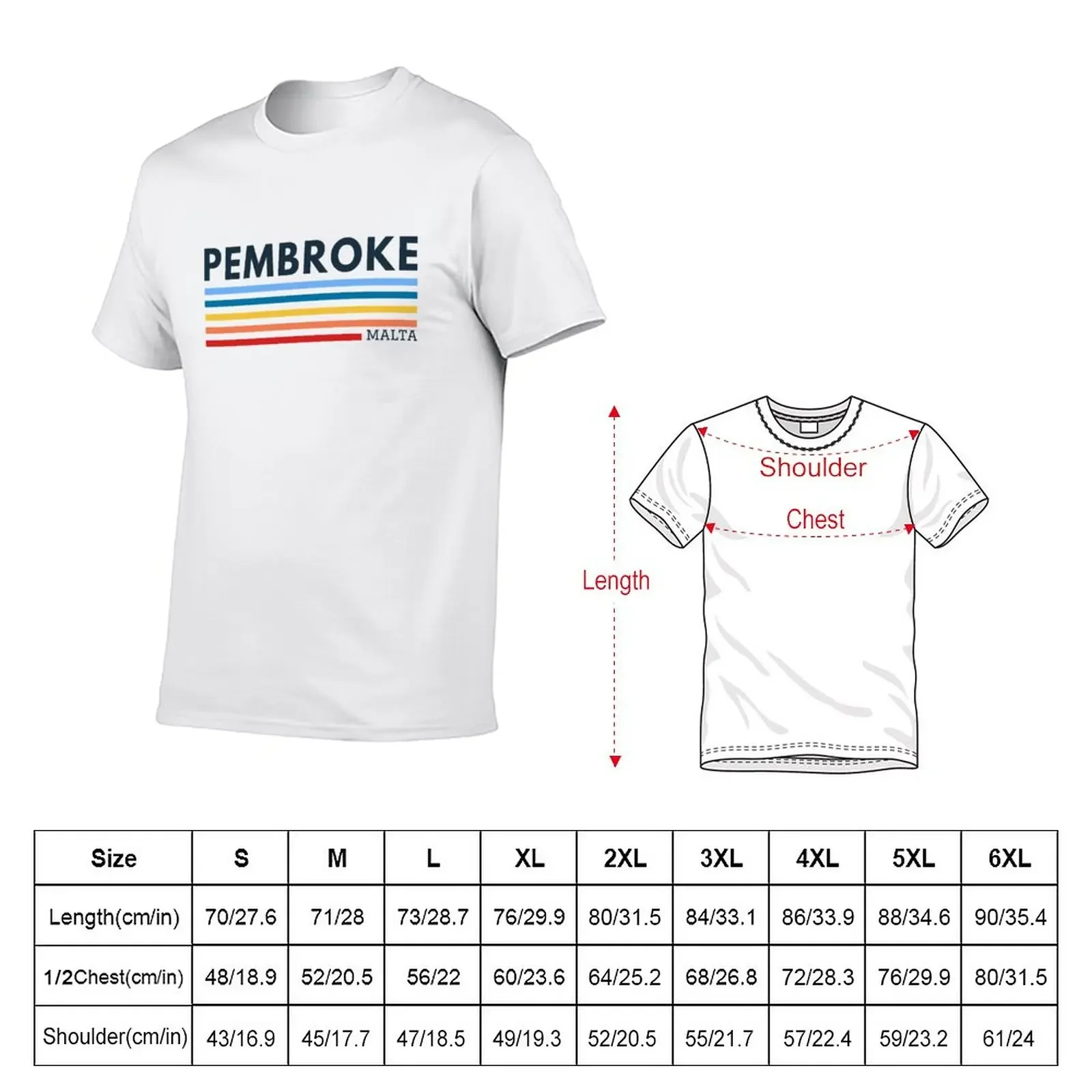 New Pembroke Malta T-Shirt T-shirt for a boy sublime t shirt animal print shirt for boys anime mens t shirts