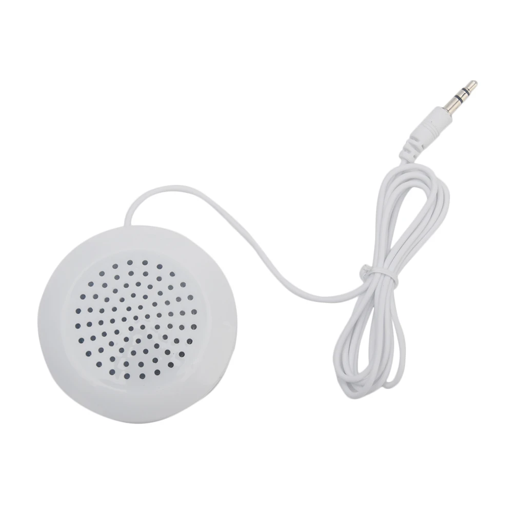 

3.5mm MP3 MP4 CD Mini Audio Phone Round Wired Multimedia Universal Music Accessories Portable Pillow Speaker