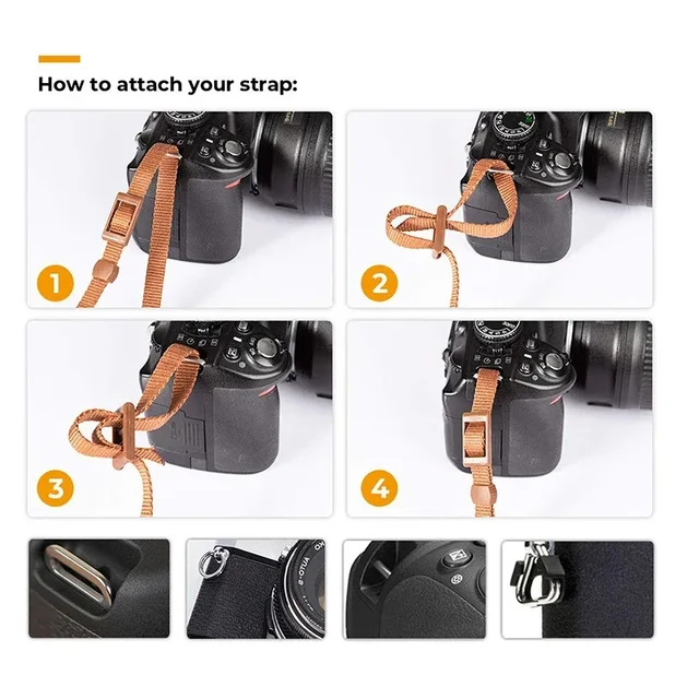 Portable Camera Strap Adjustable Cotton Leather Shoulder Neck Belt for Sony Nikon DSLR Digital SLR Universal Camera Carry Strap 4 Portable Camera Strap Adjustable Cotton Leather Shoulder Neck Belt for Sony Nikon DSLR Digital SLR Universal Camera Carry Strap 4