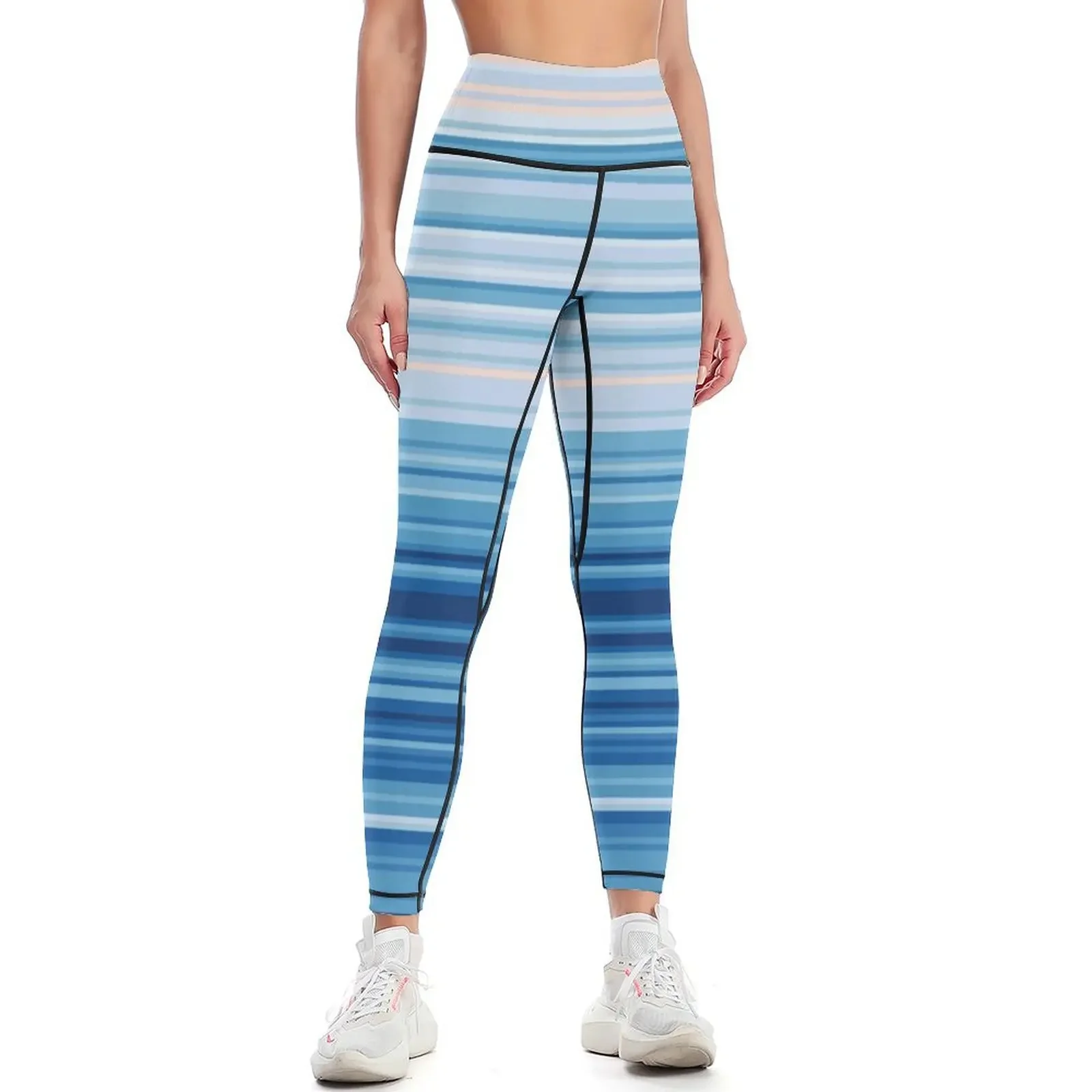 

Climate Change Stripes Leggings Women's tights Fitness clothing push up legging sports woman gym Womens Leggings