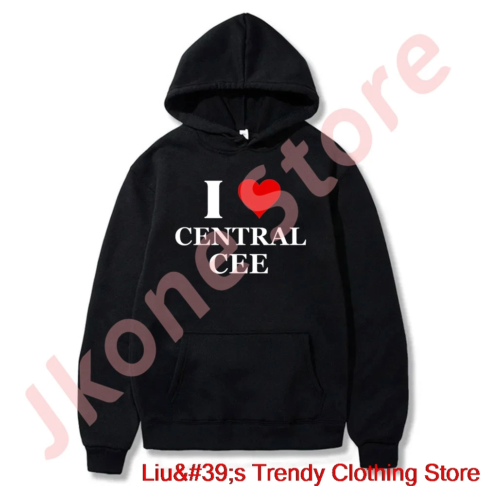 

I Love Central Cee толстовки Rapper Tour Merch пуловеры унисекс модные повседневные толстовки в стиле хип-хоп