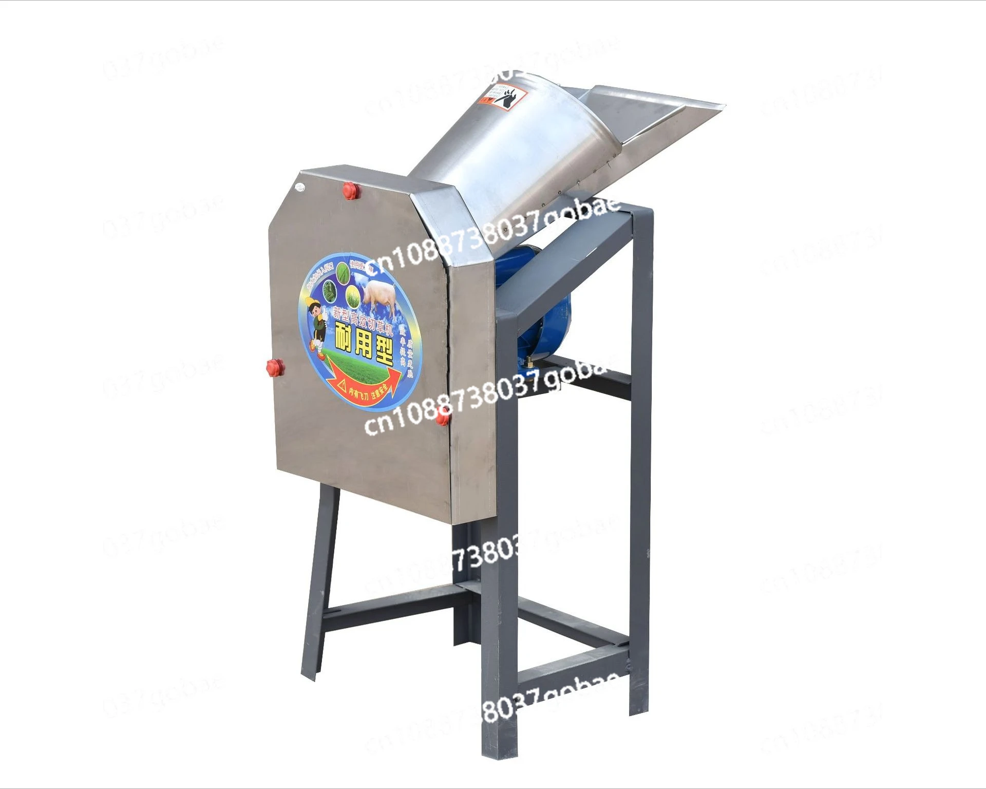 

Household Electric Small Grass Cutter Green Feed Pellet Chopper Potato Radish Sweet Potato Hogweed Cutter
