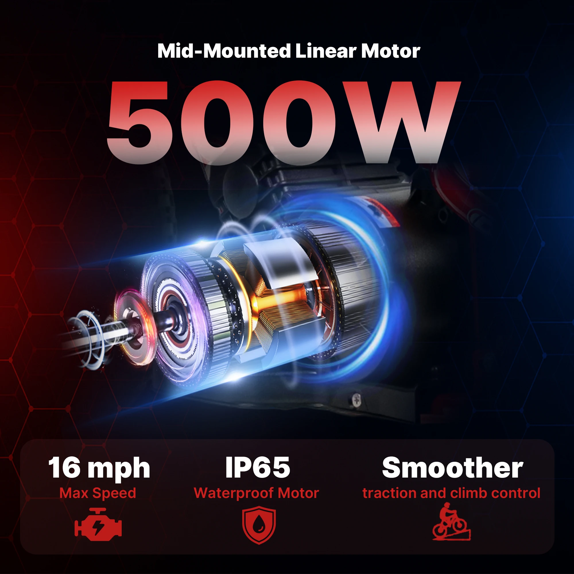 Elektryczny motocykl terenowy RFN Warrior dla dzieci – 36V 500W, prędkość 30 km/h, zasięg 18 km, 3 biegi, dla dzieci w wieku 4-8 lat