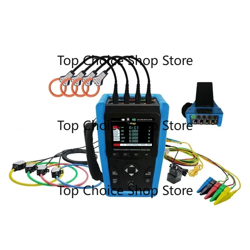 2025/ME440 Handheld multifunctional power quality analyser for three-phase voltage and current measurement with storage