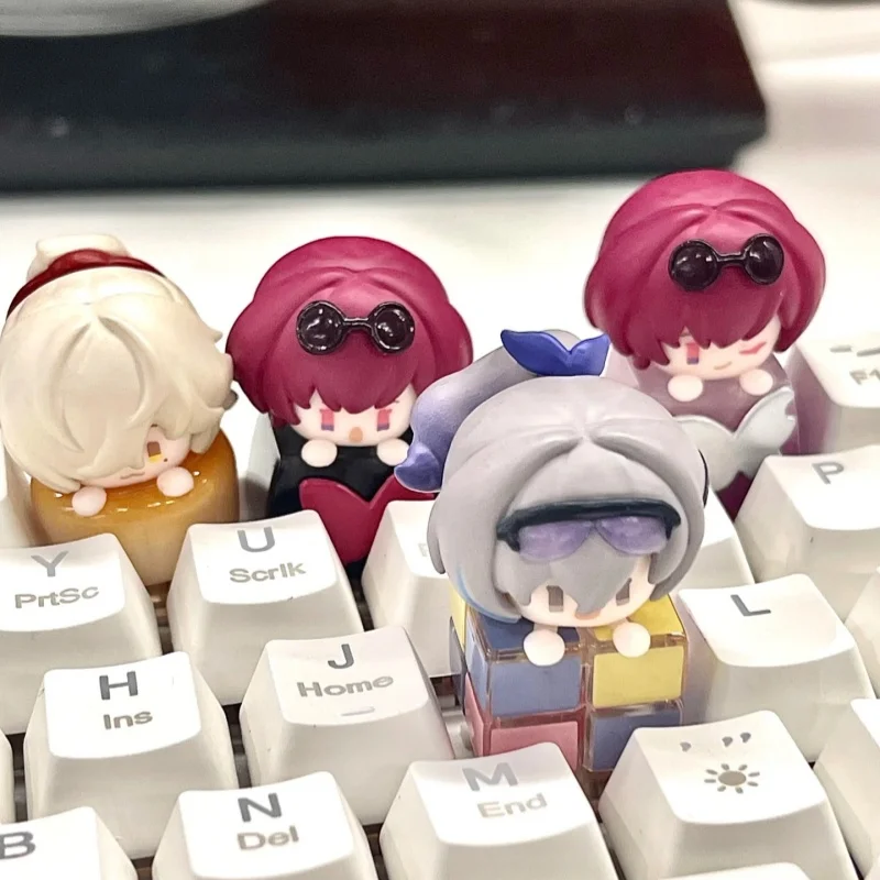 

Mihoyo Honkai Star Rail Finger Tip Keycap Blind Box Series1 Trendy Personalized Mechanical Keyboard Keycap Decorate Ornament Toy