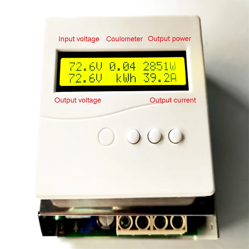 

MPPT(Real time search) Solar Charge Controller 3000W 52A(14V-140V) Step down charge all kinds battery 10V-140V Adjustable