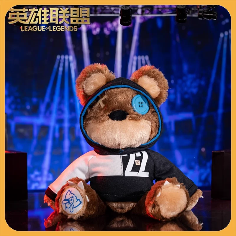 

League of Legends 2022 Global Finals Tibbers S12 Plush Doll Game Peripherals 30cm