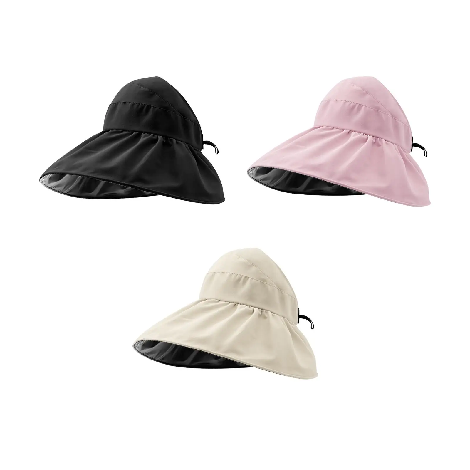 Cappello da sole a tesa larga da donna cappello estivo Casual protettivo solare alla moda