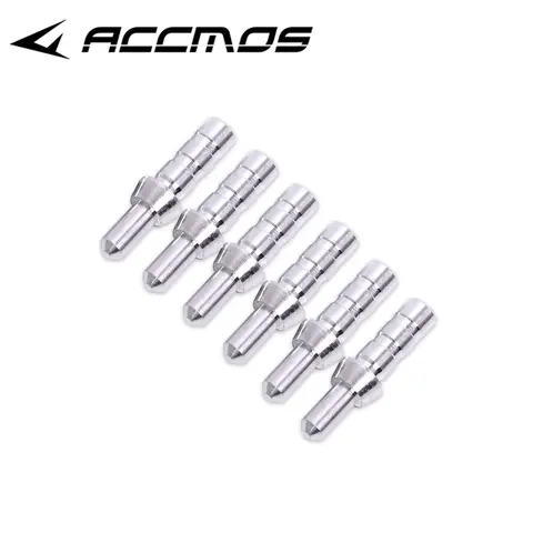 ID 3.2mm 화살 샤프트 노크용 36개 양궁 알루미늄 노크 핀