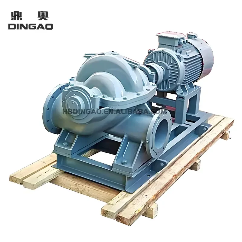 Suction High Flow Irrigation Pump 1000m 3/h 75/150 4/6/8/10 Inch Urban Water Supply Double Suction Pump
