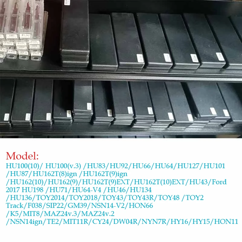 Repair Tools Lishi HYN7R HU100 HU101 HU87 HU71 HU134 TOY2018 TOY2014 SIP22 HON66 HU162T HU64 MAZ24 NSN14 2in1 Decoder and Pick