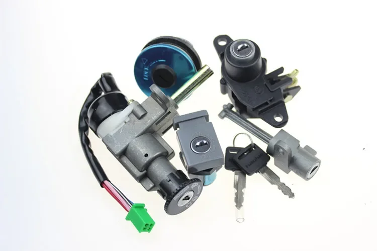 

Для аксессуаров для мотоциклов Haojue HJ125T-9C Наборы замков Wyatt Star, весь замок/DL, второй год, поддержка страны 3.