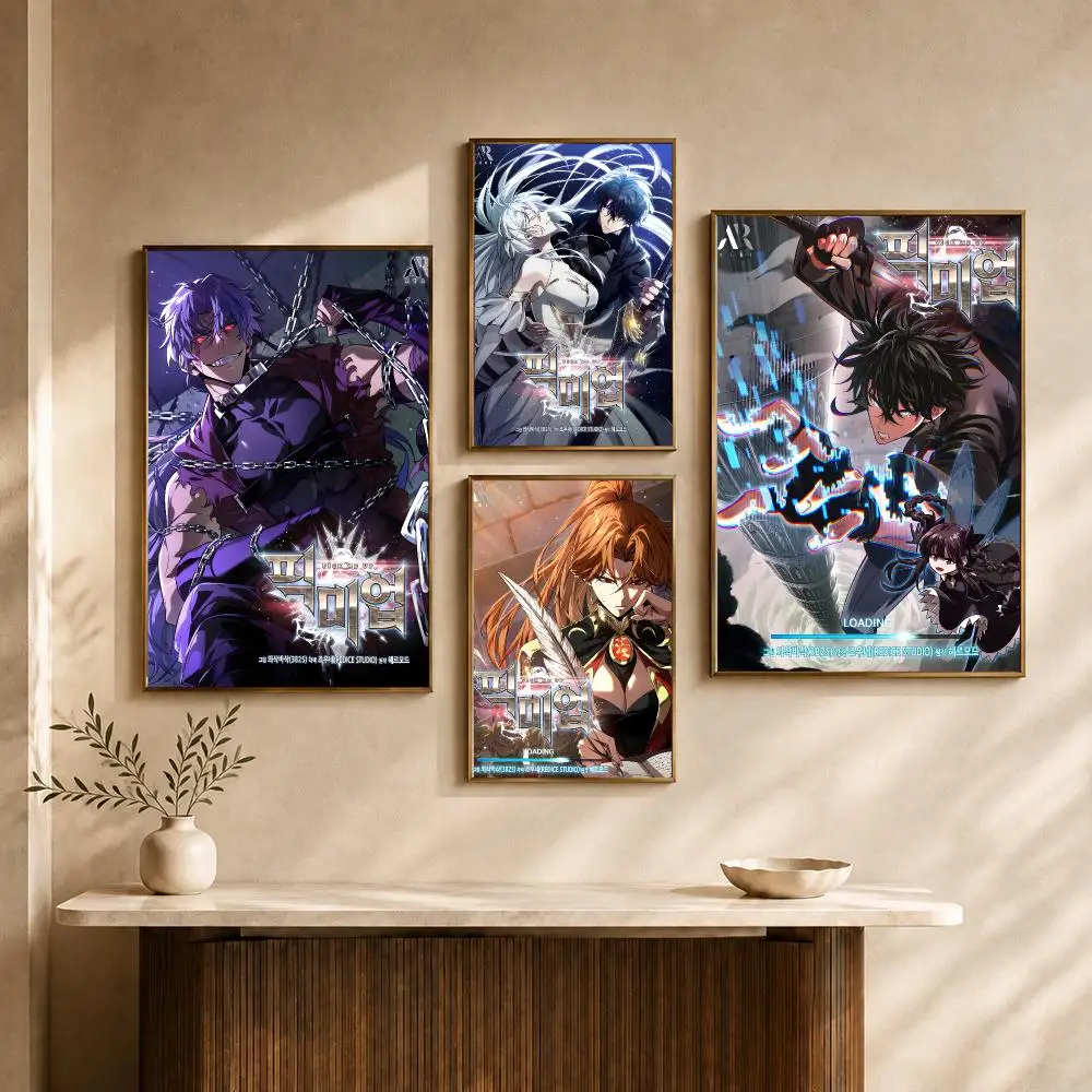 Manhwa Pick Me Up Gacha Fantasy Action Webtoon Poster HD Wall Decor Apartment Dorm Office Cafe Bedroom Home Gift