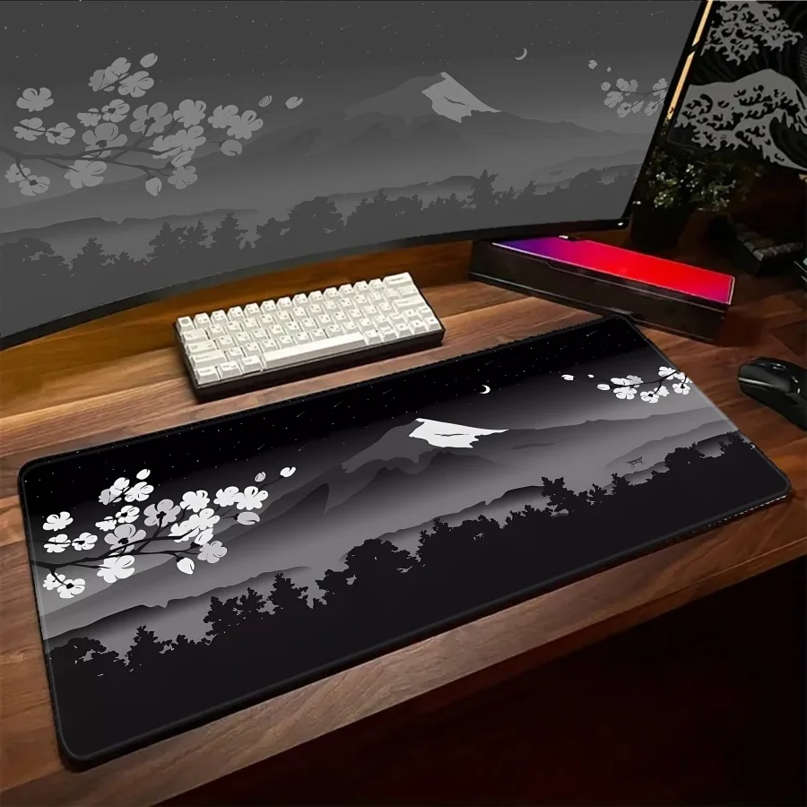 

Kawaii XXL Cute Sakura Large Mouse Pad Accessories Pc Gamer Mousepad Non-slip HD Gaming Keyboard Setup Kawaii Carpets