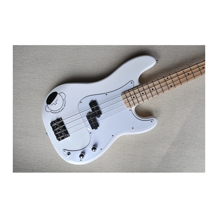 Flyoung Quality Selection Custom Logo Guitar 4 Strings Electric Bass Guitar