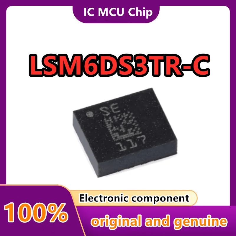 10 pcs/lot LSM6DS3TR-C sérigraphie S * LGA-14 accéléromètre/capteur