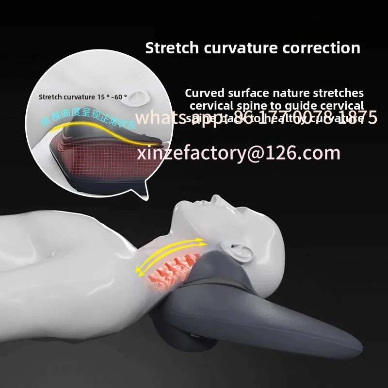 Customizable Cervical Massager Household Hot Compress Electric Neck Massager Shoulder and Neck Dual-purpose Cervical Spine