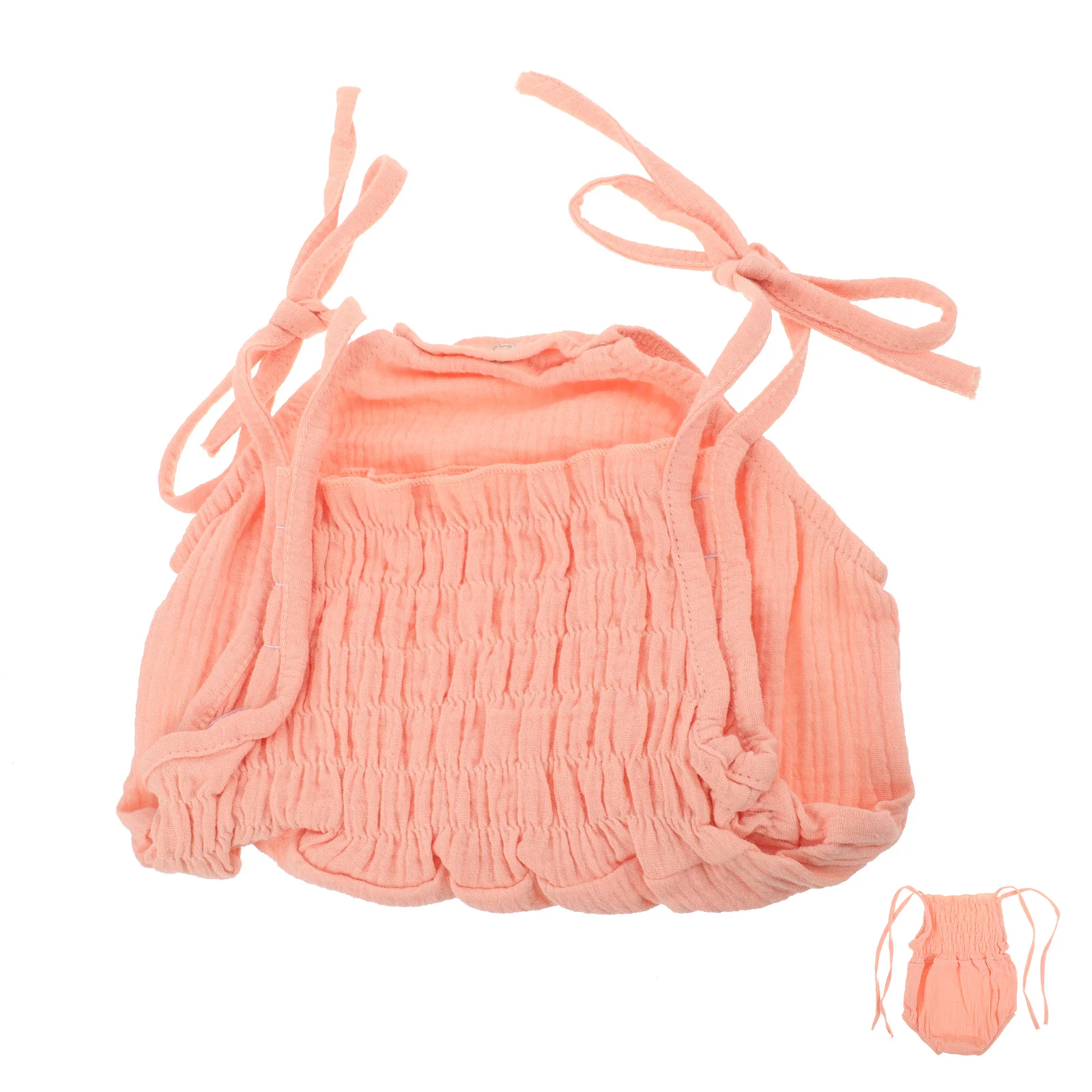 

Infant Cotton Linen Suspender Romper Adjustable Straps Baby Summer Clothing Soft Breathable Romper Newborn Outfit