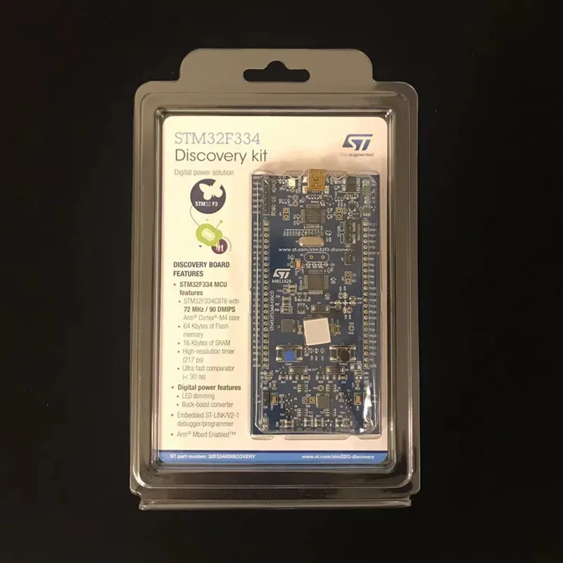 

1 pcs x STM32F3348-DISCO ARM Discovery Board with STM32F334C8 MCU