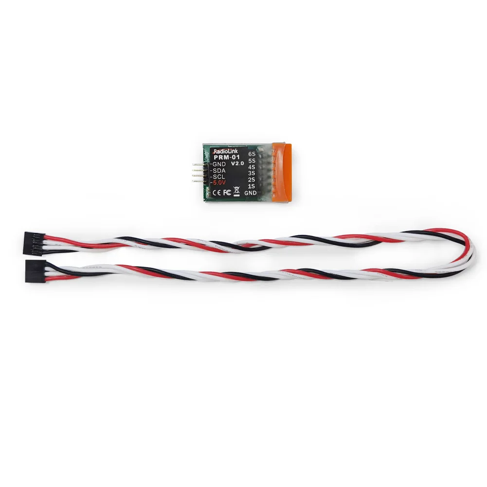 Radiolink PRM-01 Airplane Battery Voltage Telemetry Module Display On AT9S AT9S Pro AT10II Works wiht R9DS R12DS