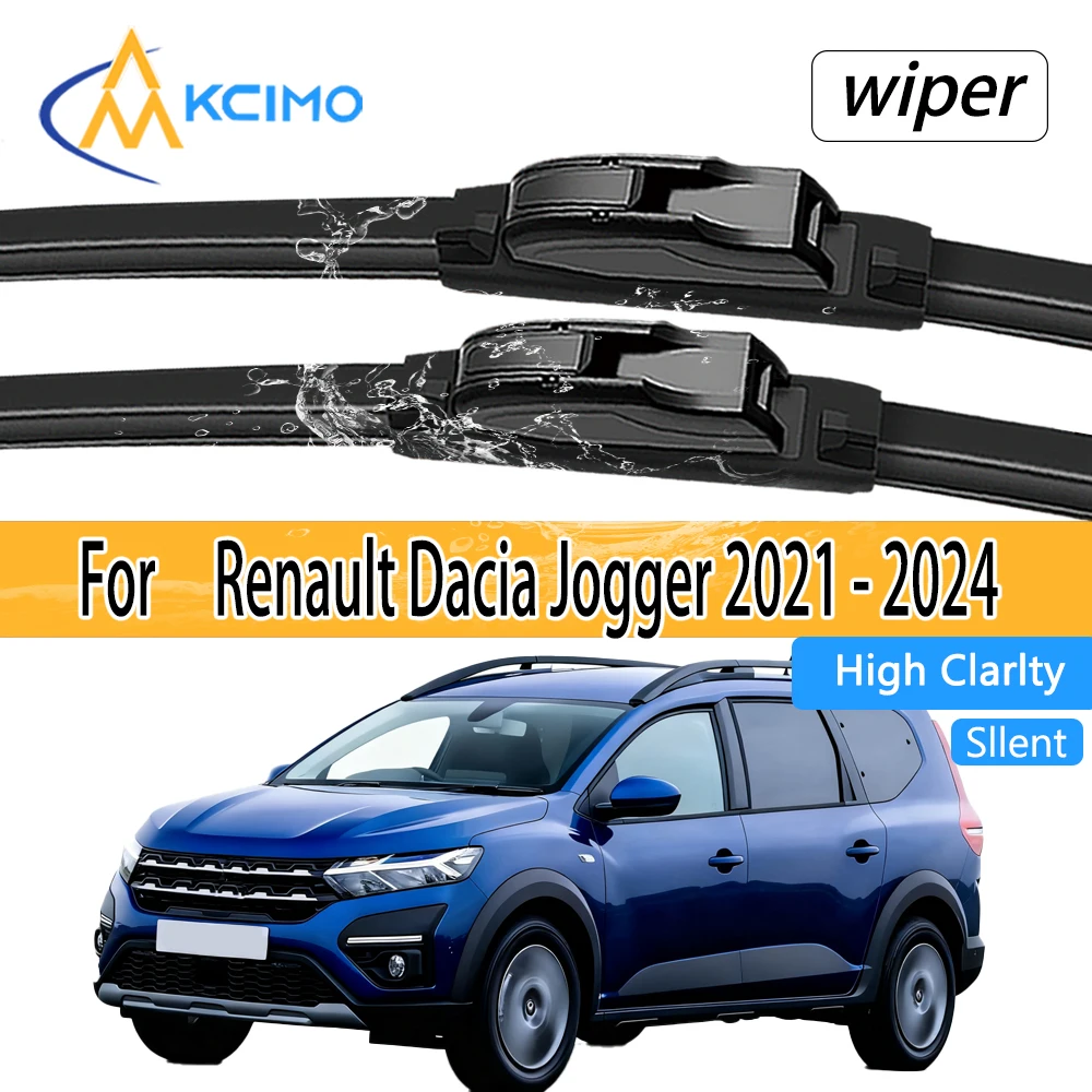 Für Renault Dacia Jogger 2024 - 2021 2022 2023 Frontscheibe Wischer Klingen 2 stücke Windschutzscheibe Fenster Zubehör