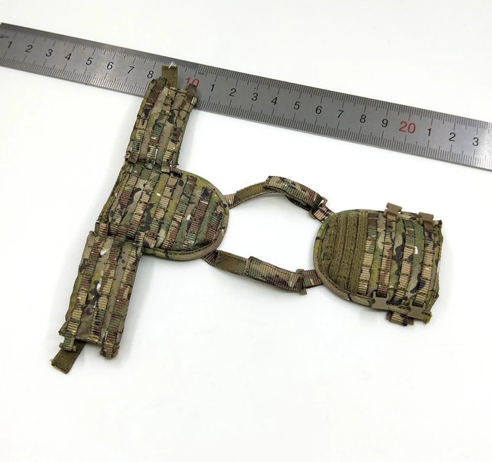 Hot Sale Easy&Simple ES 26044B 1/6 Special Mission Unit Tire 1 Operator Evacuation Part War Hang Chest Bag Vest For 12inch Doll