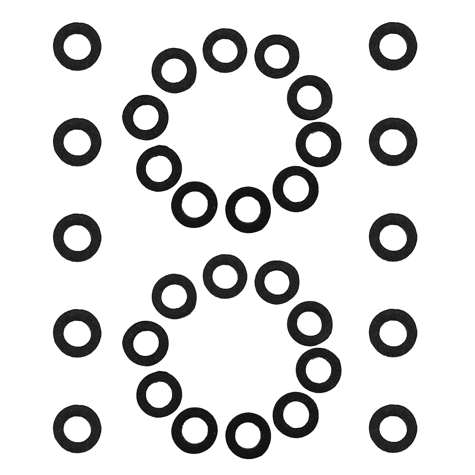 

30pcs Trumpet Felt Pads Universal Valve Cushions For Long Short Trumpet Sax Thumb Replacement Instrument Repair Accessories