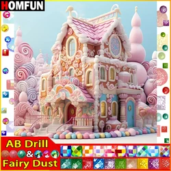 HOMFUN Fairy Dust AB Diamond painting