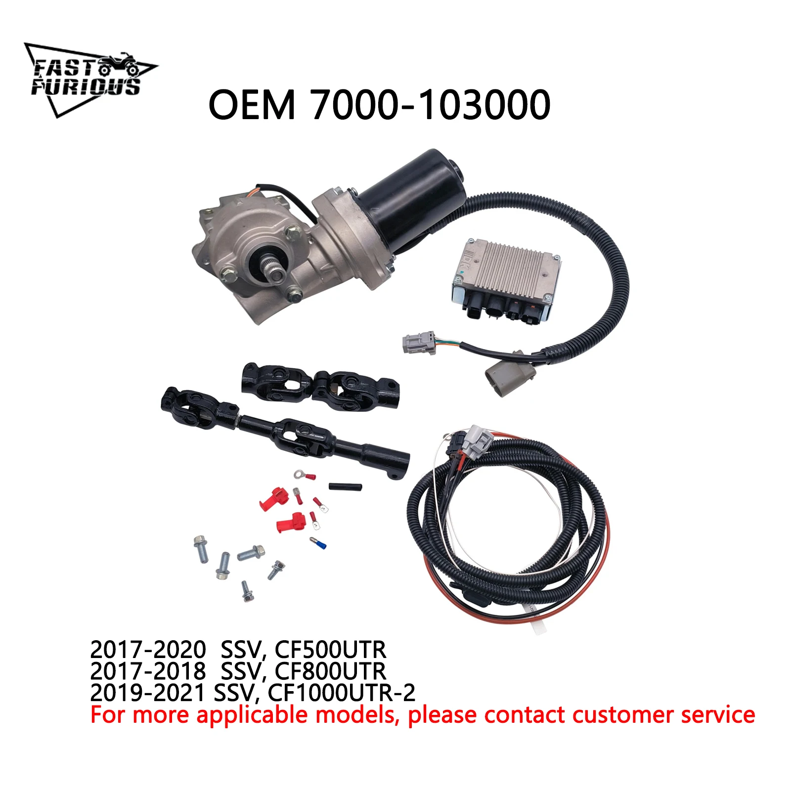Z8 EPS elektryczny wspomaganie układu kierowniczego, moduł sterujący EPS, pasuje do CF m-oto CF800/CF800 ZFORCE, części ATV UTV, numer części 7000-103000