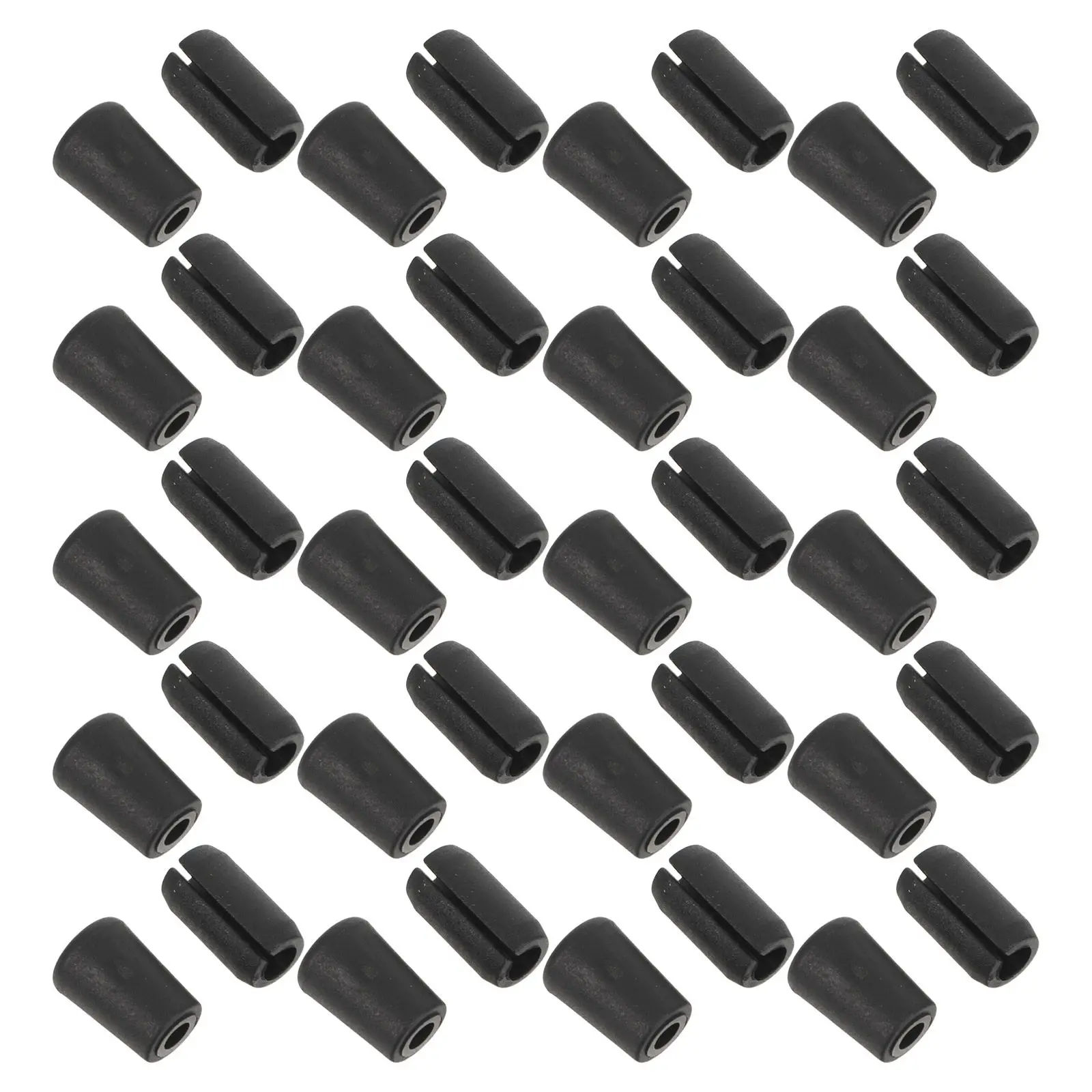60Pcs Kitchen Sink Rack Feet Black Plastic Replacement Non-Slip Protective Feet Sink Wire Rack Bottom Protector Farmhouse
