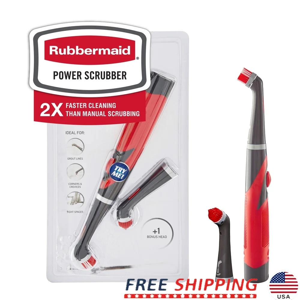 

Мощный скруббер с многофункциональными чистящими насадками для затирки Водостойкая эргономичная ручка Быстрая очистка домашней обуви на открытом воздухе