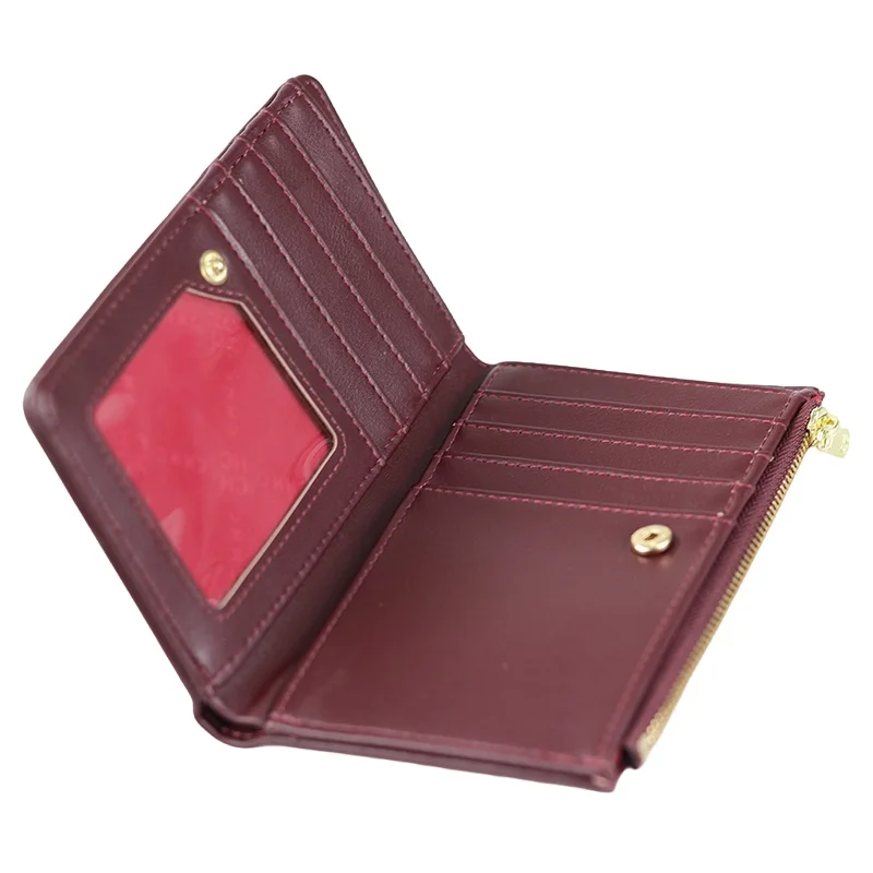 Ch Niche Design Fashionable Coin Luxury Bag Wallet Egg Painting Women's Wallet Simple Square Women's Small Card Holder Bag