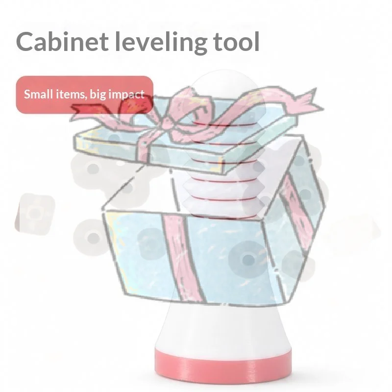 Cabinet Quick Leveling Tool Furniture Door Panel Universal Installation Positioning Tool Level Gauge Auxiliary Adjustment Tool