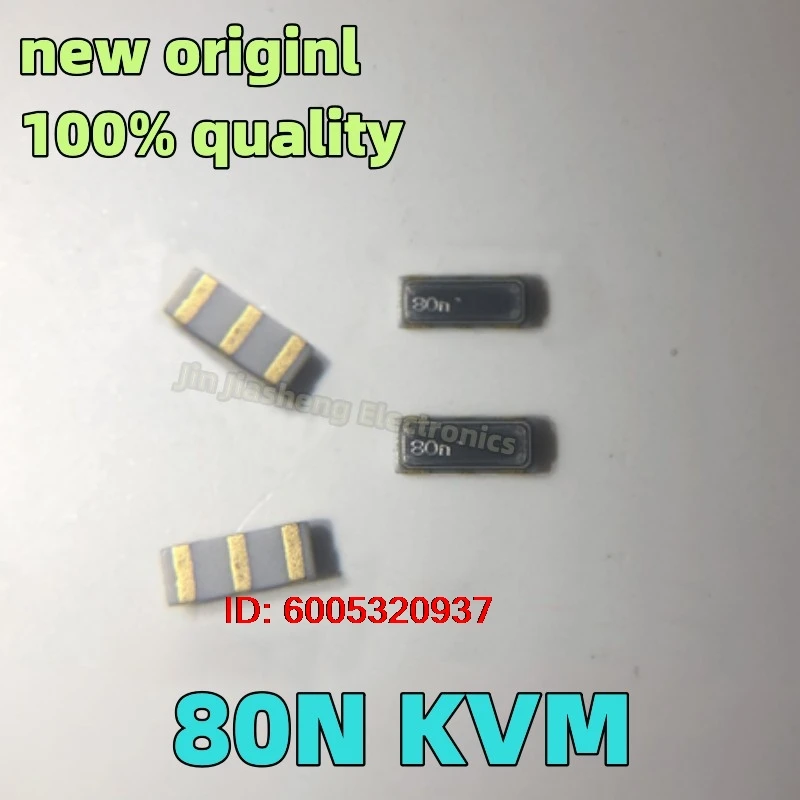 (20piece) 80N KVM Crystal Oscillator  Replacement Resonator for Range Rover for Car Remote Key Singal Repair