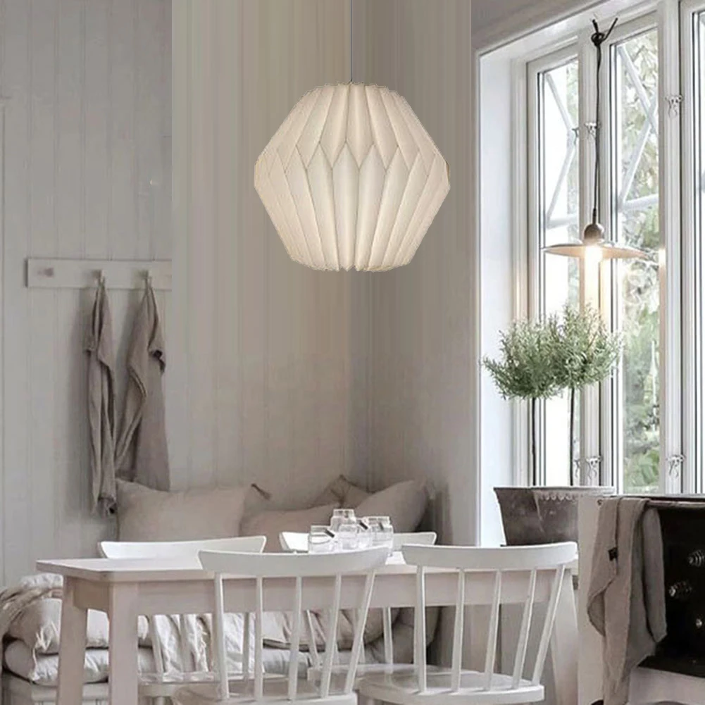 

Потолочный абажур оригами в скандинавском стиле, крышка лампы для декора гостиной (пояс)