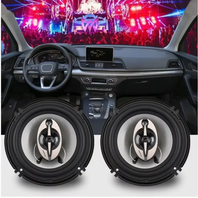 Car Audio Cross-border 1672 Speaker Coaxial Speaker 6.5-inch Door Speaker