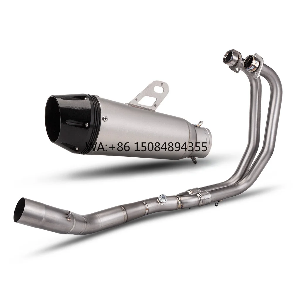 

51mm Muffler Front Linkage Tube Titanium R3 R25 MT03 2015-2024 Complete Motorcycle Exhaust System New Condition