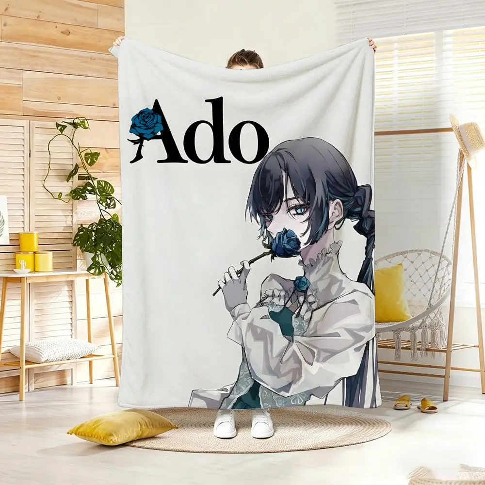 Singer A-ADOS Throw Soft Warm Throw Blanket for Bedroom Living Room Bed Travel Camping Picnic Gift